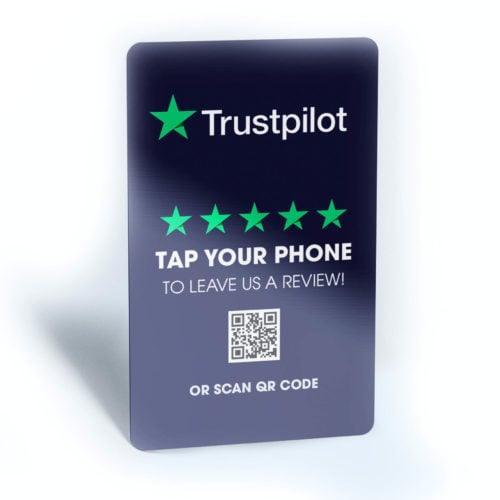 Evrycard Trustpilot Digital Business Cards, NFC Business Cards