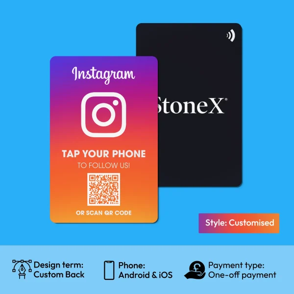 Instagram NFC Cards: Evrycard Edition