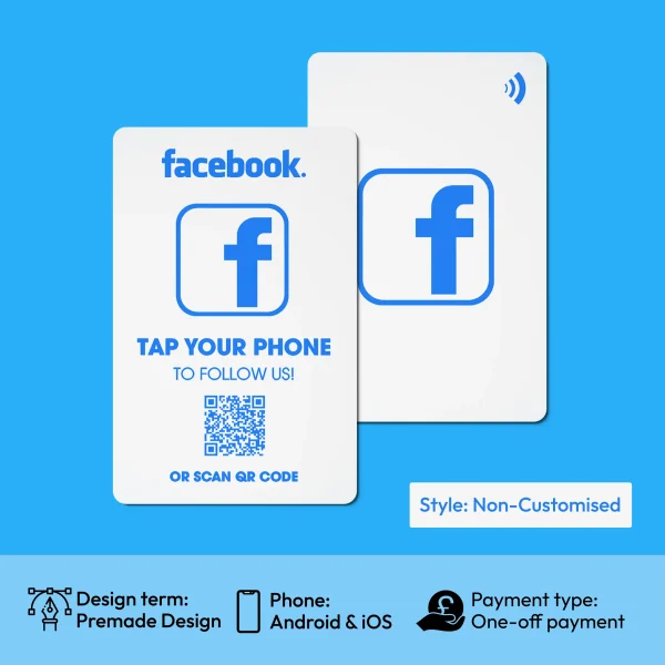 Facebook NFC Cards Evrycard Edition