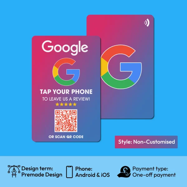 Google Review NFC Cards: Evrycard Edition