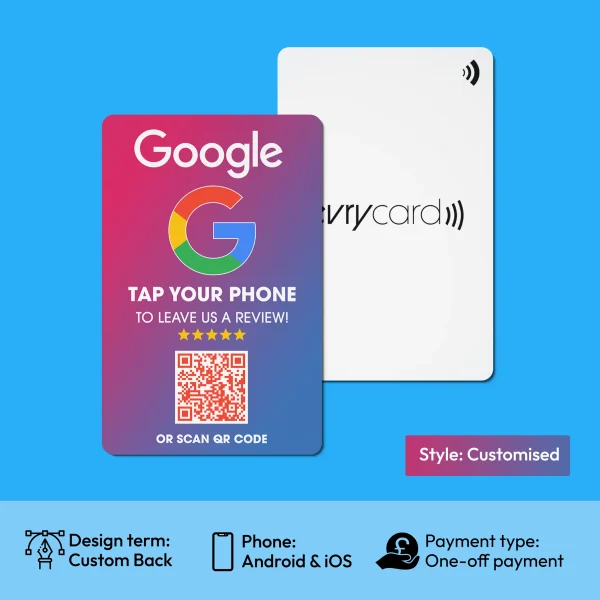 Google Review NFC Cards: Evrycard Edition