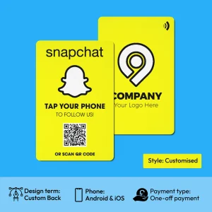 Snapchat NFC Cards: Evrycard Edition