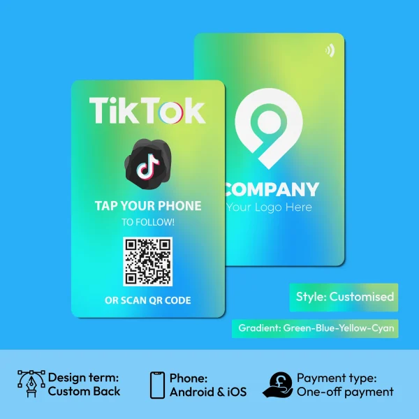 Tiktok NFC Cards - Evrycard Edition