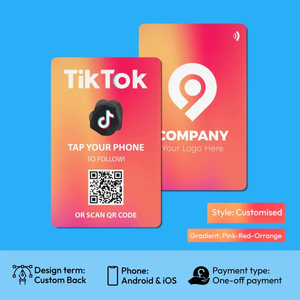 Tiktok NFC Cards - Evrycard Edition