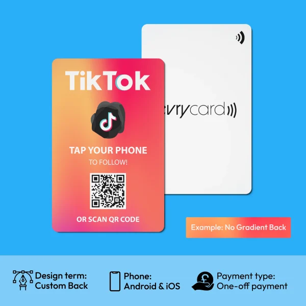 Tiktok NFC Cards - Evrycard Edition