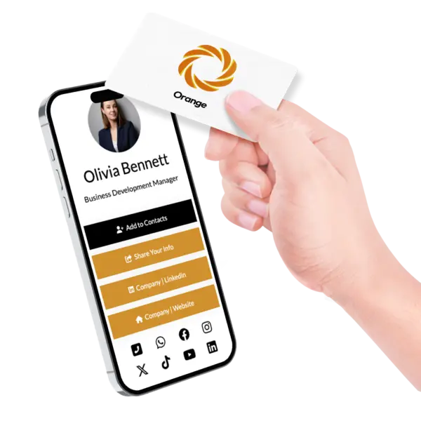 digital business card profile - evrycard