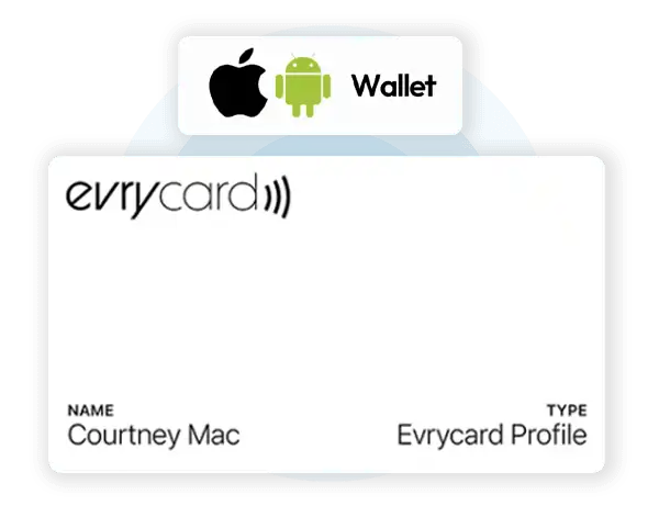 Add your Evrycard to your Wallet.