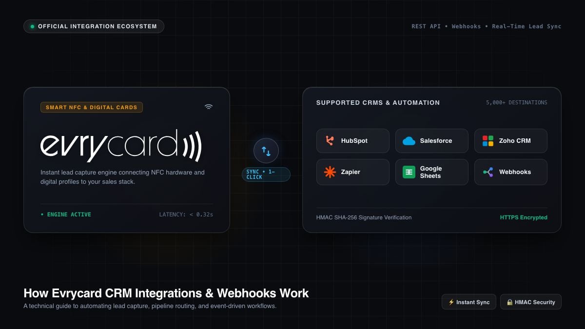 How Evrycard Crm Integrations & Webhooks Work