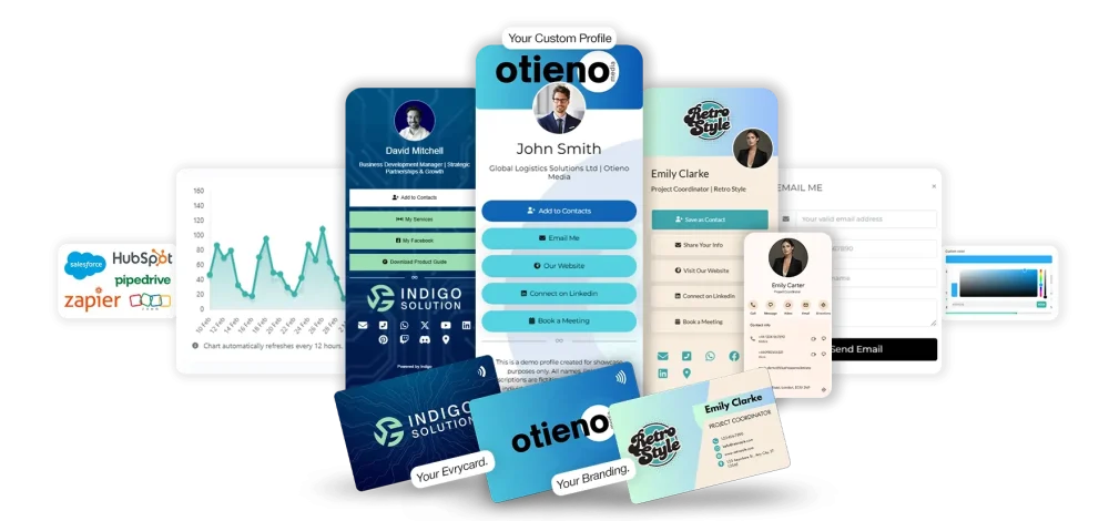 Digital Business Card – evrycard profile example Digital Business Card - evrycard